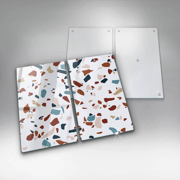 Főzőlap védő üveglap Díszítő kő