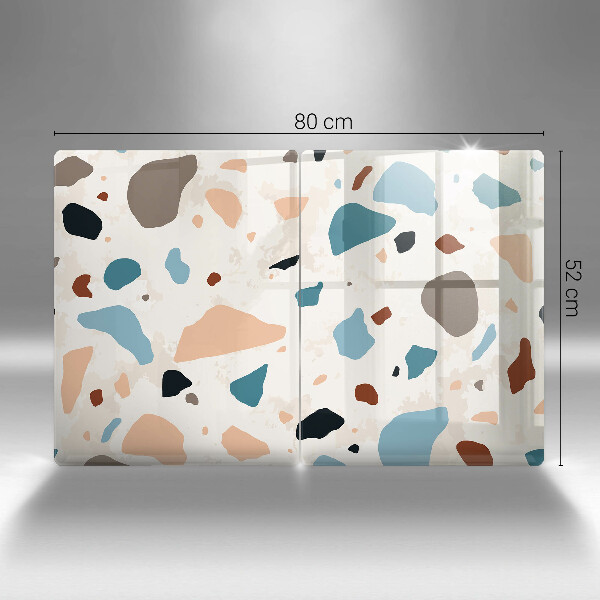 Főzőlap védő üveglap Dekoratív kőedény