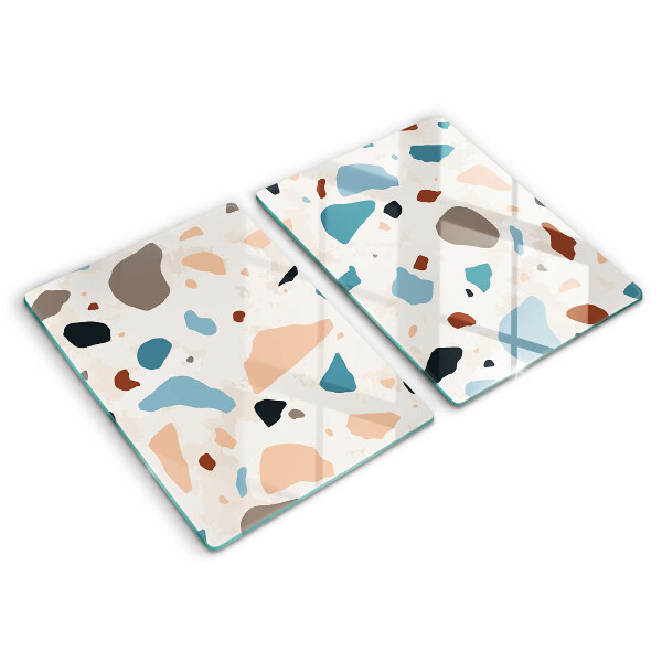 Főzőlap védő üveglap Dekoratív kőedény