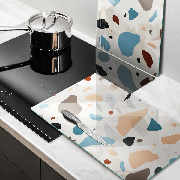 Főzőlap védő üveglap Dekoratív kőedény