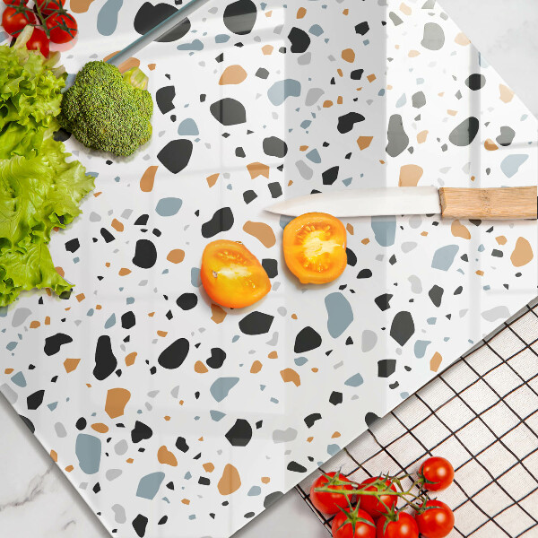 Főzőlap védő üveglap Dekoratív kőedény