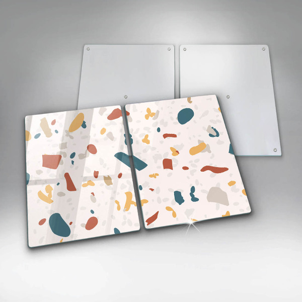 Főzőlap védő üveglap Dekoratív kőedény