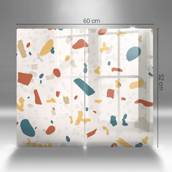 Főzőlap védő üveglap Dekoratív kőedény