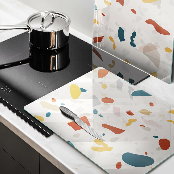 Főzőlap védő üveglap Dekoratív kőedény