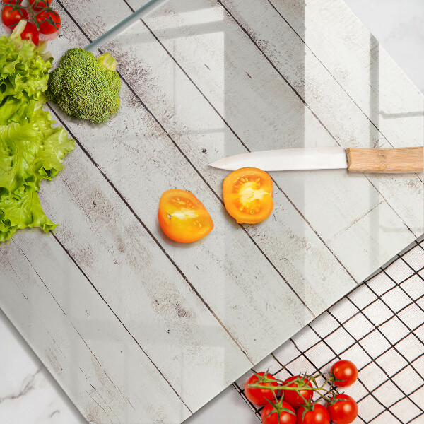 Főzőlap védő üveglap Régi fa táblák