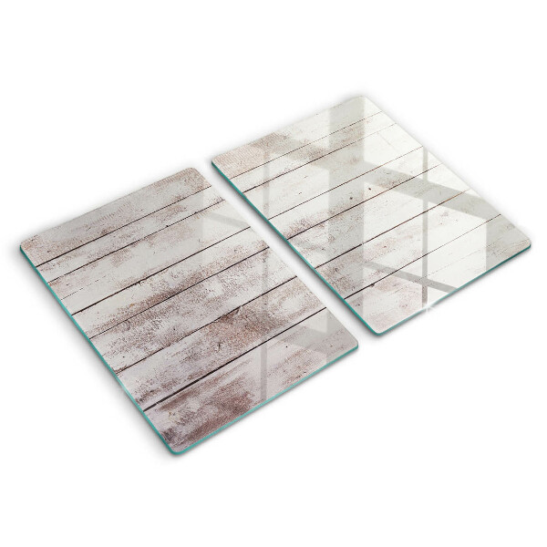 Főzőlap védő üveglap Régi fa táblák