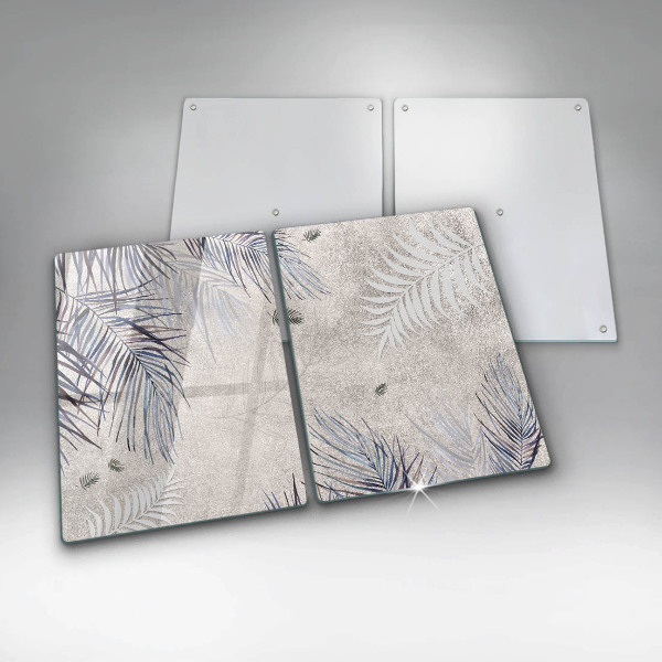 Főzőlap védő üveglap Finom levelek