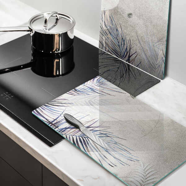 Főzőlap védő üveglap Finom levelek