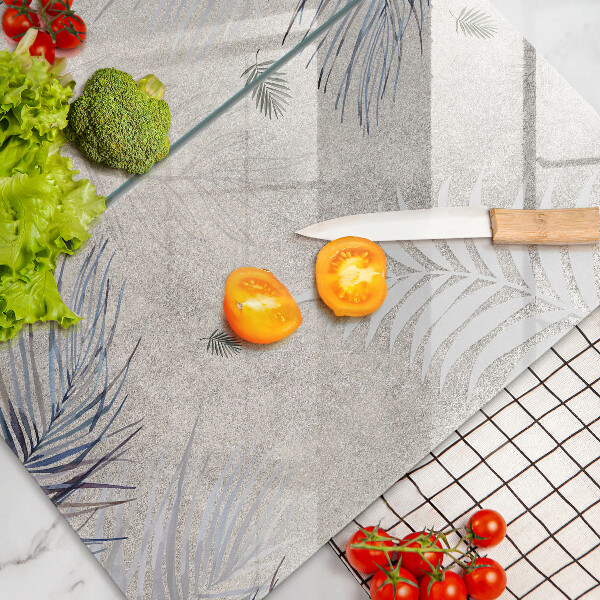 Főzőlap védő üveglap Finom levelek