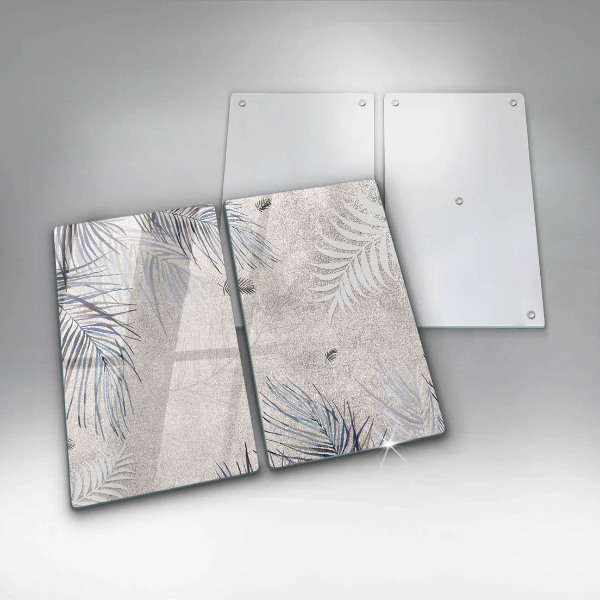 Főzőlap védő üveglap Finom levelek