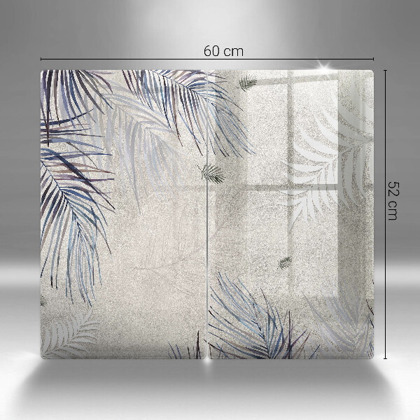 Főzőlap védő üveglap Finom levelek