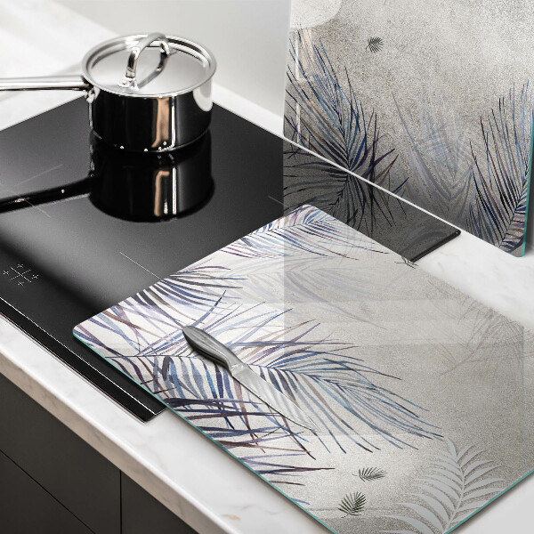 Főzőlap védő üveglap Finom levelek