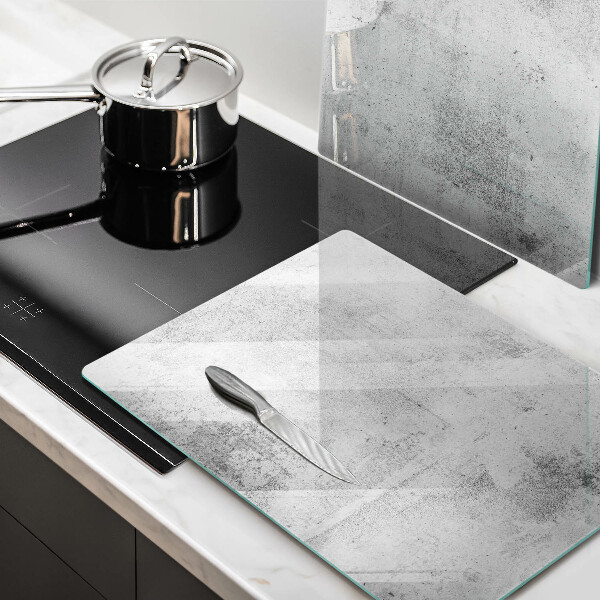 Főzőlap védő üveglap Beton textúra