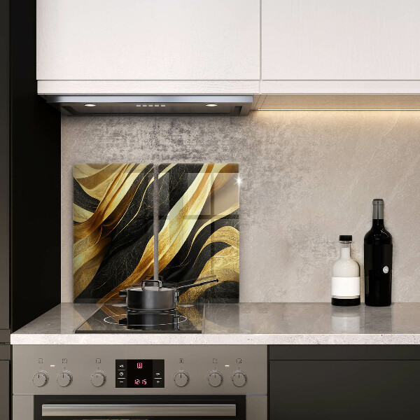 Főzőlap védő üveglap Elegáns absztrakció