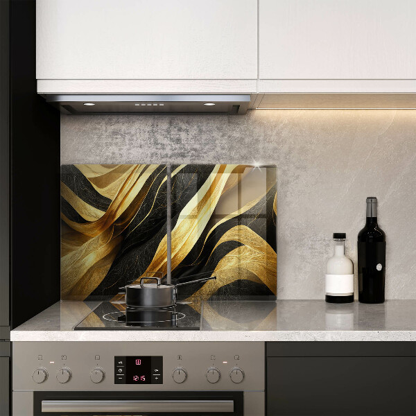 Főzőlap védő üveglap Elegáns absztrakció