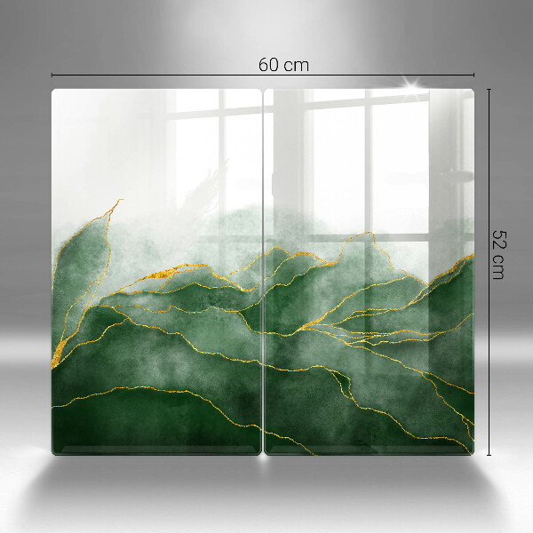 Főzőlap védő üveglap Absztrakt természet