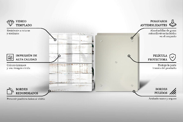 Főzőlap védő üveglap Régi táblák és levelek
