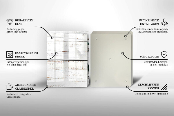 Főzőlap védő üveglap Régi táblák és levelek