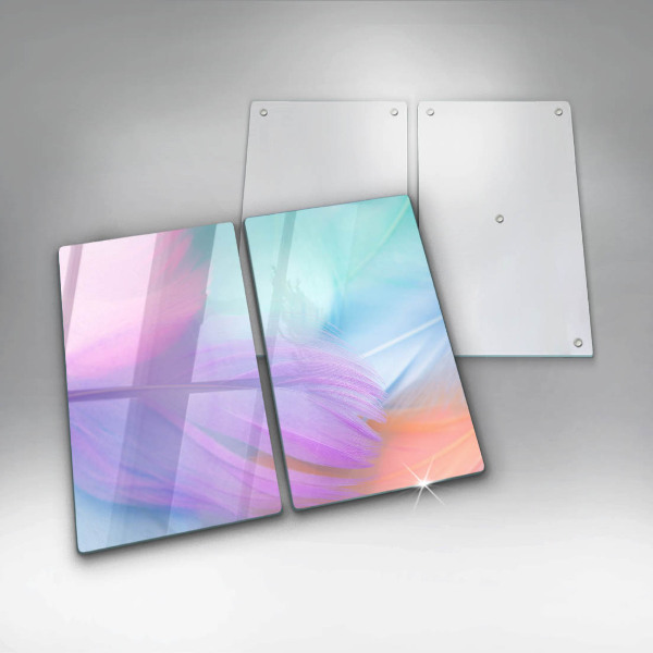 Főzőlap védő üveglap Pasztell tollak