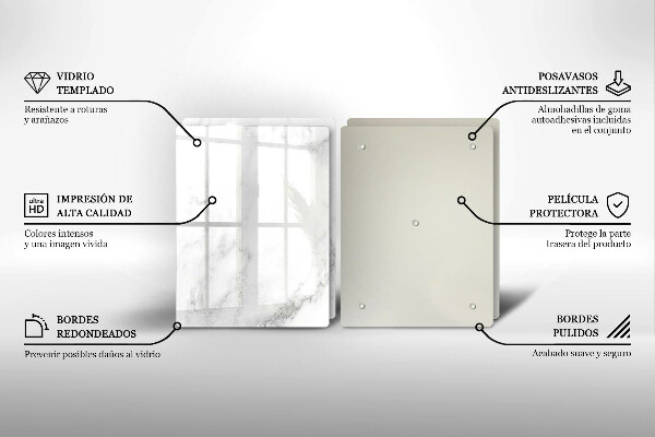 Főzőlap védő üveglap Modern márvány