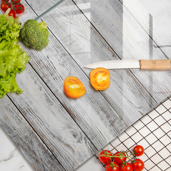 Főzőlap védő üveglap Világos fa táblák