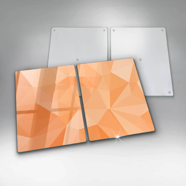 Főzőlap védő üveglap Geometriai háttér