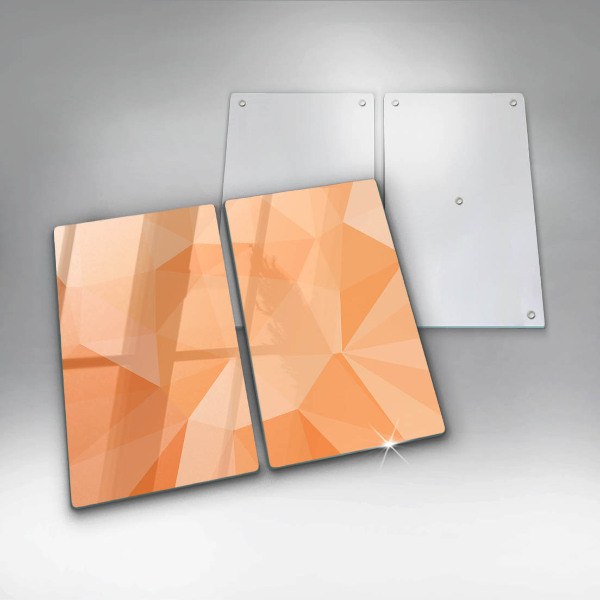 Főzőlap védő üveglap Geometriai háttér