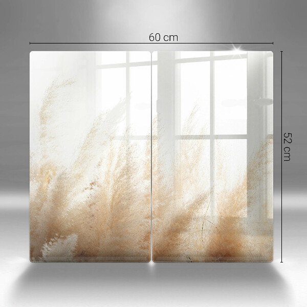 Főzőlap védő üveglap Pampa fű