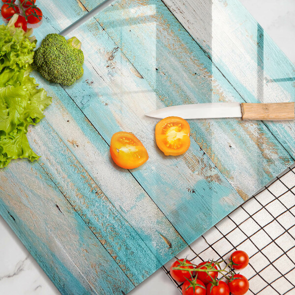 Főzőlap védő üveglap Vintage fa táblák