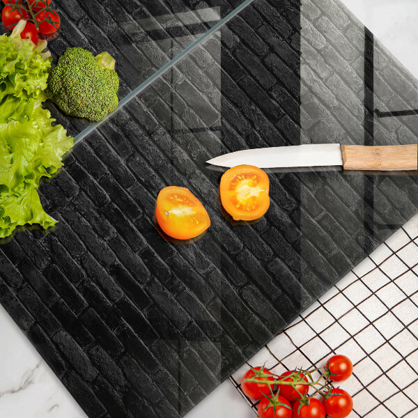 Főzőlap védő üveglap Fali téglafal