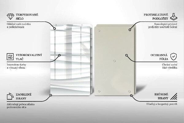 Főzőlap védő üveglap Modern szerkezet