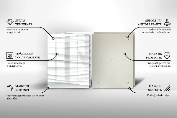 Főzőlap védő üveglap Modern szerkezet