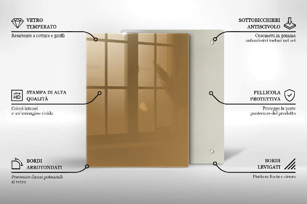 Tűzhely fedőlap Bézs színű