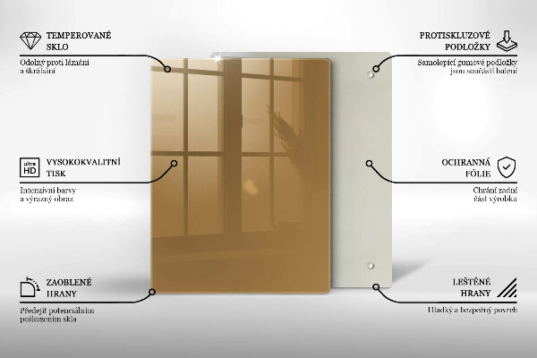 Tűzhely fedőlap Bézs színű