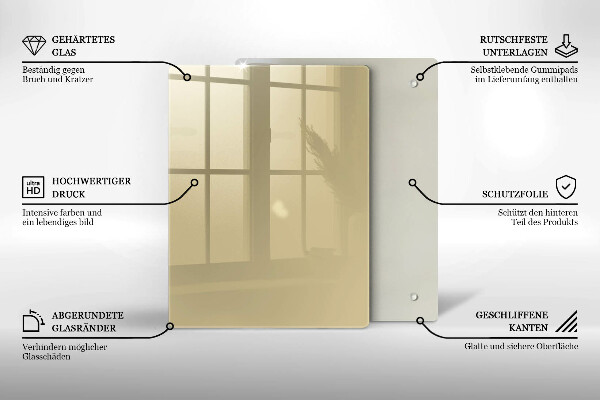 Tűzhely fedőlap Bézs színű