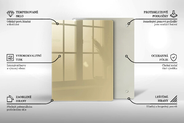 Tűzhely fedőlap Bézs színű