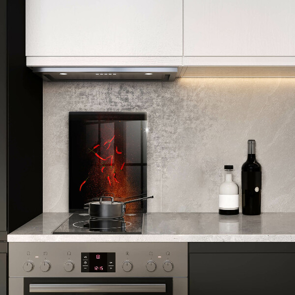 Tűzhely fedőlap Csípős chili paprika