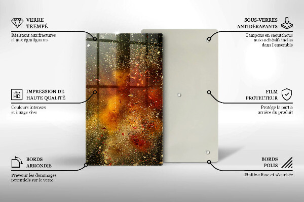 Tűzhely fedőlap Színes fűszerek