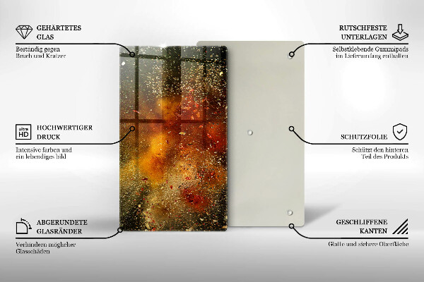 Tűzhely fedőlap Színes fűszerek