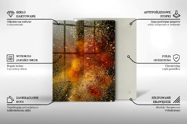 Tűzhely fedőlap Színes fűszerek