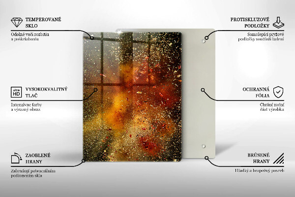 Tűzhely fedőlap Színes fűszerek