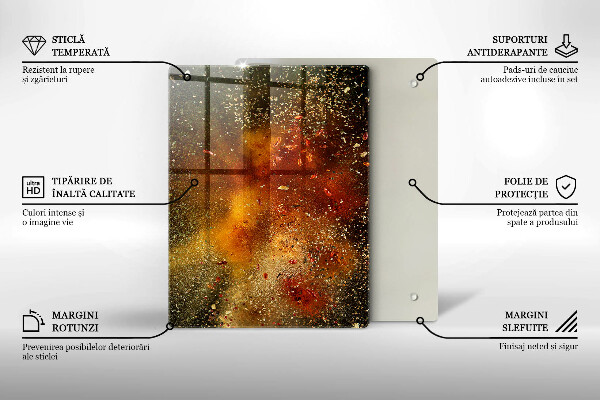 Tűzhely fedőlap Színes fűszerek