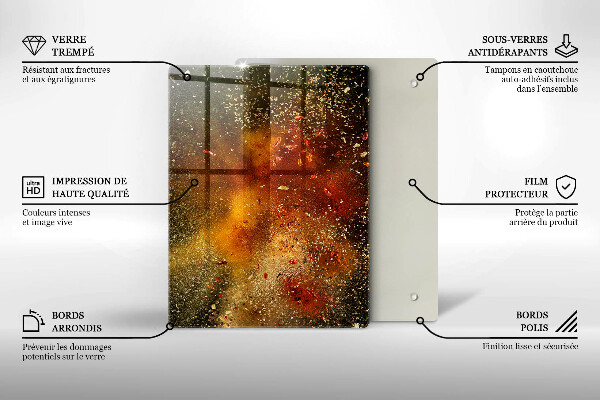 Tűzhely fedőlap Színes fűszerek