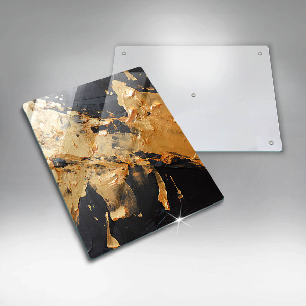 Tűzhely fedőlap Elegáns festék textúra