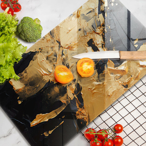 Tűzhely fedőlap Elegáns festék textúra