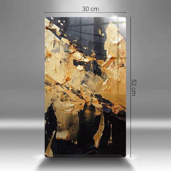 Tűzhely fedőlap Elegáns festék textúra