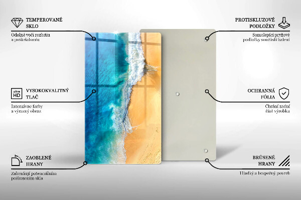 Tűzhely fedőlap Strand és tenger