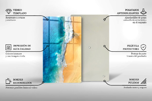 Tűzhely fedőlap Strand és tenger