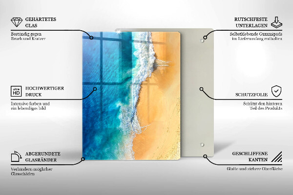 Tűzhely fedőlap Strand és tenger