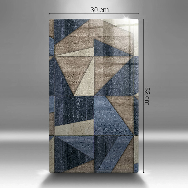 Tűzhely fedőlap Geometriai absztrakció